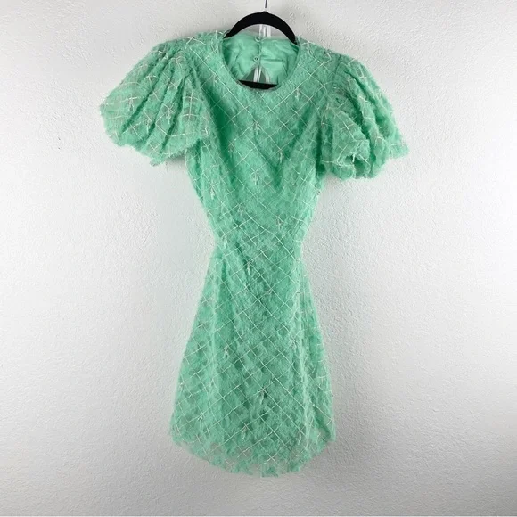 tojha green dress IESHA DRESS